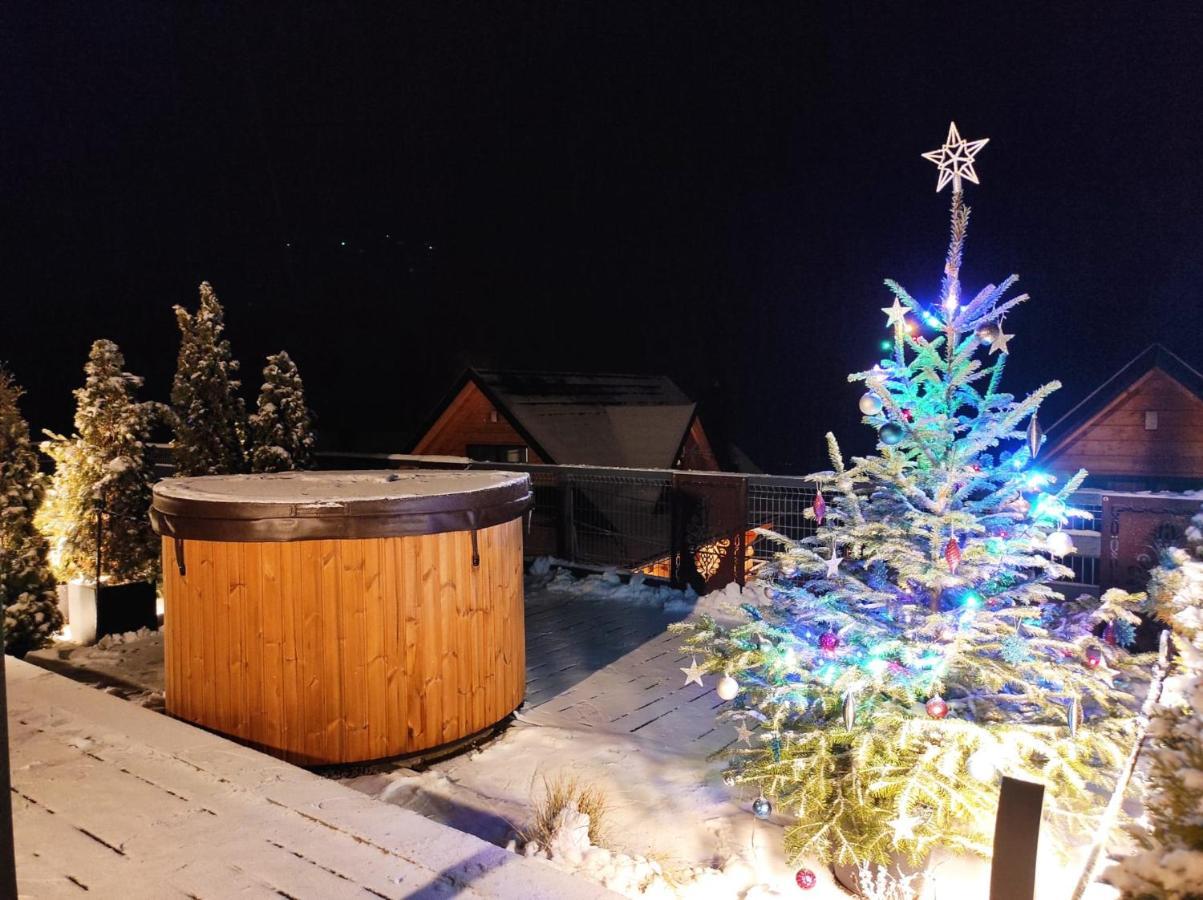 Sloneczny Chelm - Apartamenty W Gorach, Prywatna Sauna Jacuzzi Balia W Cenie, Spa, Grill, Stok Narciarski Myslenice, Sciezki Rowerowe, Rzeka Raba, Widok Na Tatry Dış mekan fotoğraf