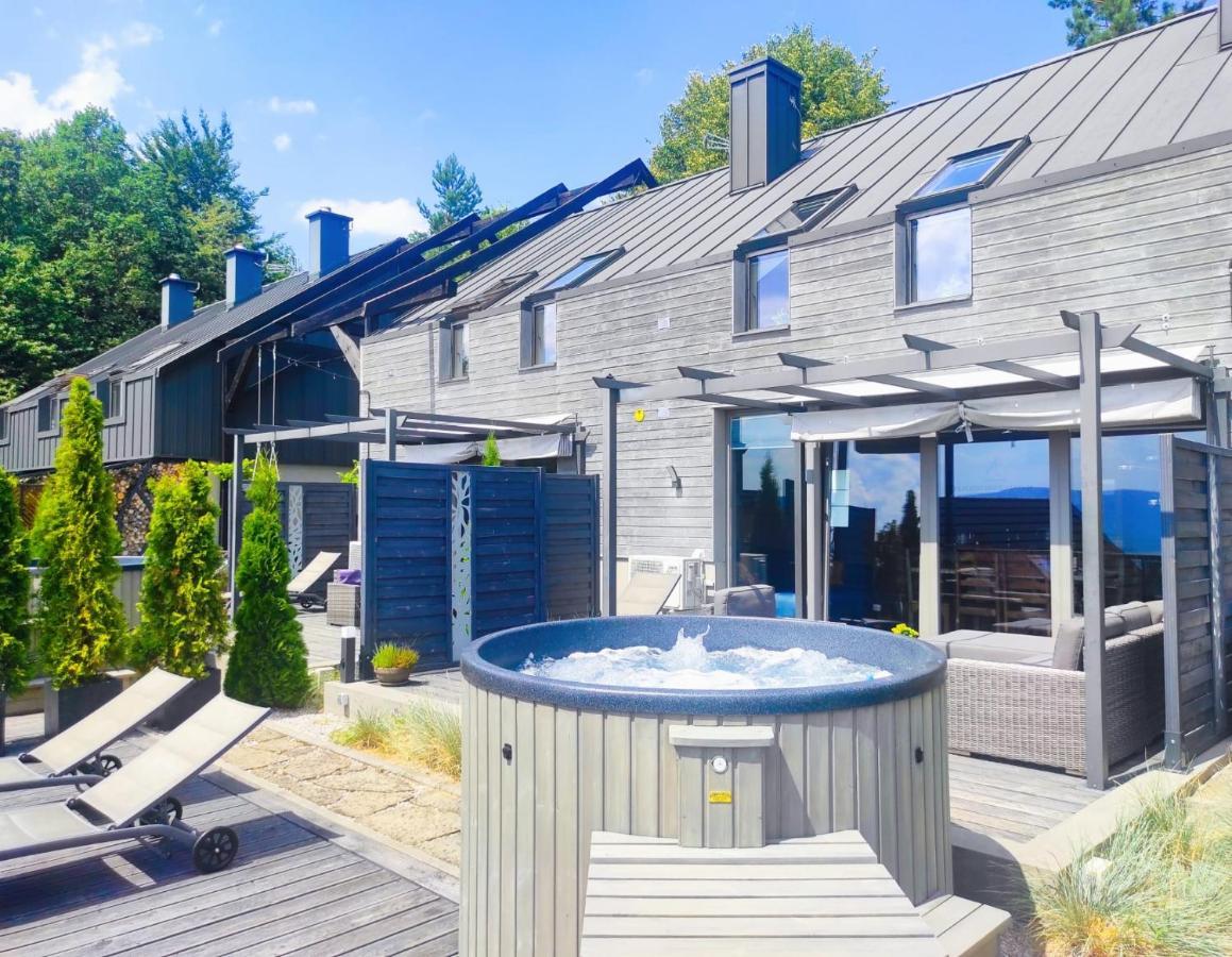 Sloneczny Chelm - Apartamenty W Gorach, Prywatna Sauna Jacuzzi Balia W Cenie, Spa, Grill, Stok Narciarski Myslenice, Sciezki Rowerowe, Rzeka Raba, Widok Na Tatry Dış mekan fotoğraf